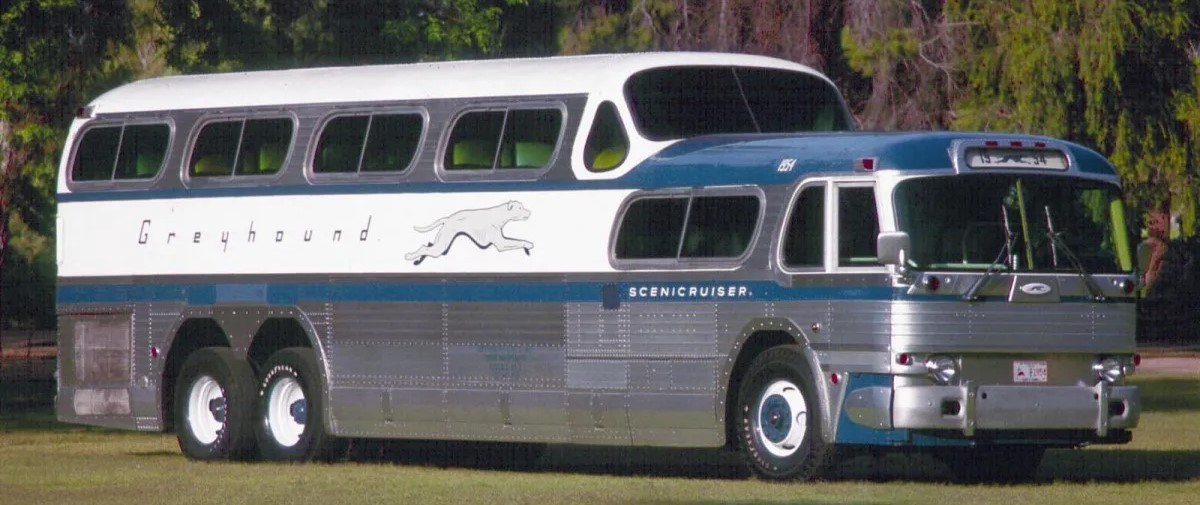 Conception du bus Greyhound, 1954